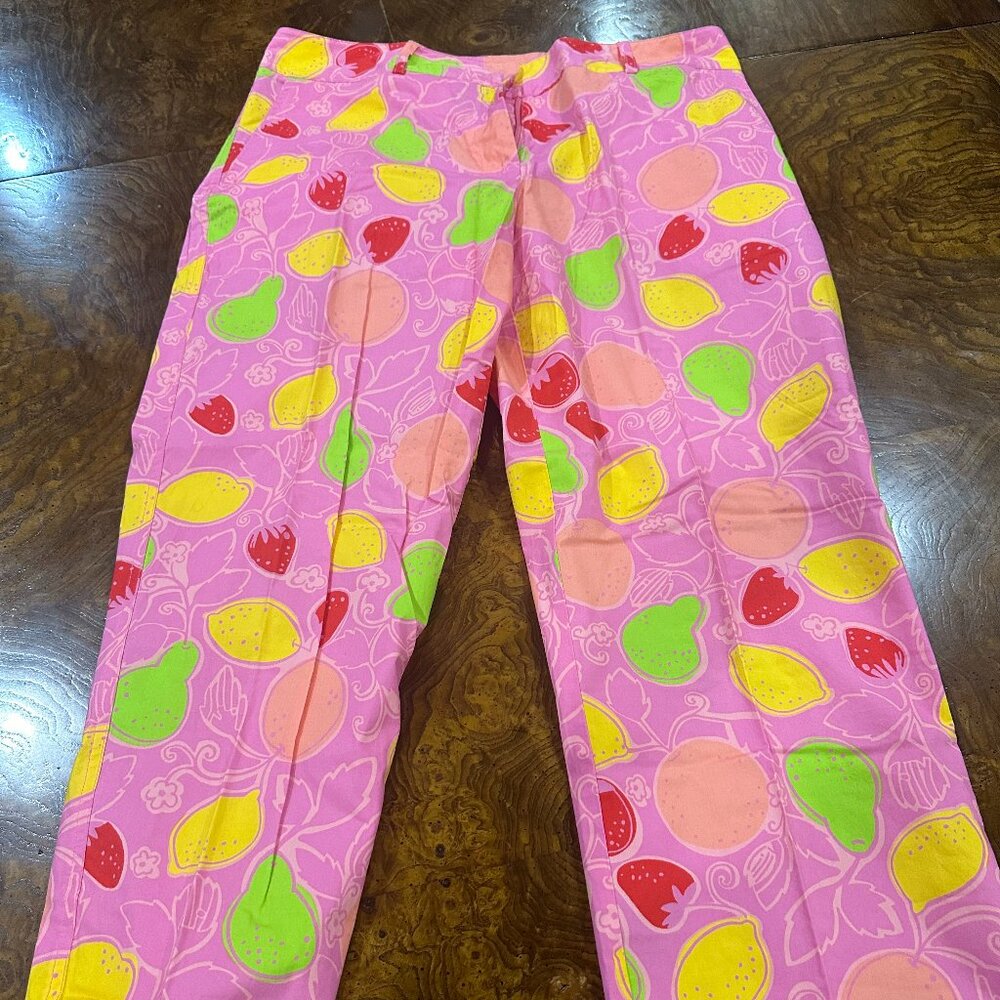 Lilly Pulitzer Capri Fruit Print